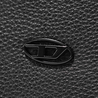 DIESEL メンズ 2つ折り財布 HISSU EVO BI FOLD COIN S X08844 P0685 ブラック T8013