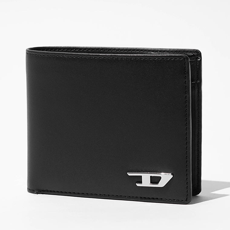 DIESEL メンズ 2つ折り財布 BI FOLD COIN S X08844 P9181 ブラック T8013