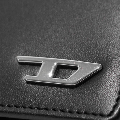 DIESEL メンズ 2つ折り財布 BI FOLD COIN S X08844 P9181 ブラック T8013