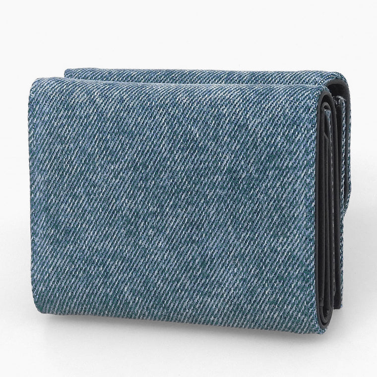 DIESEL レディース メンズ 3つ折り財布 1DR TRI FOLD COIN XS X09887 P1730 ブルー H8457