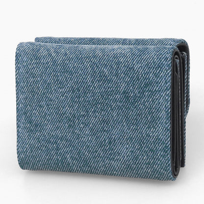 DIESEL レディース メンズ 3つ折り財布 1DR TRI FOLD COIN XS X09887 P1730 ブルー H8457