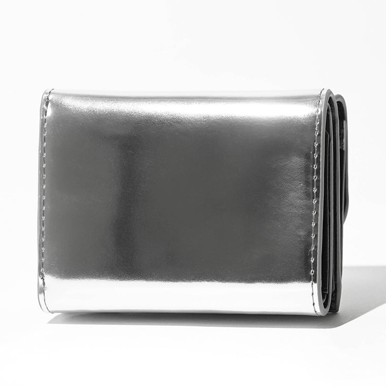 DIESEL レディース メンズ 3つ折り財布 1DR TRI FOLD COIN XS II X09887 PS202 シルバー H0535