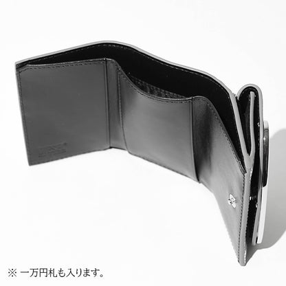 DIESEL レディース メンズ 3つ折り財布 1DR TRI FOLD COIN XS II X09887 PS202 シルバー H0535