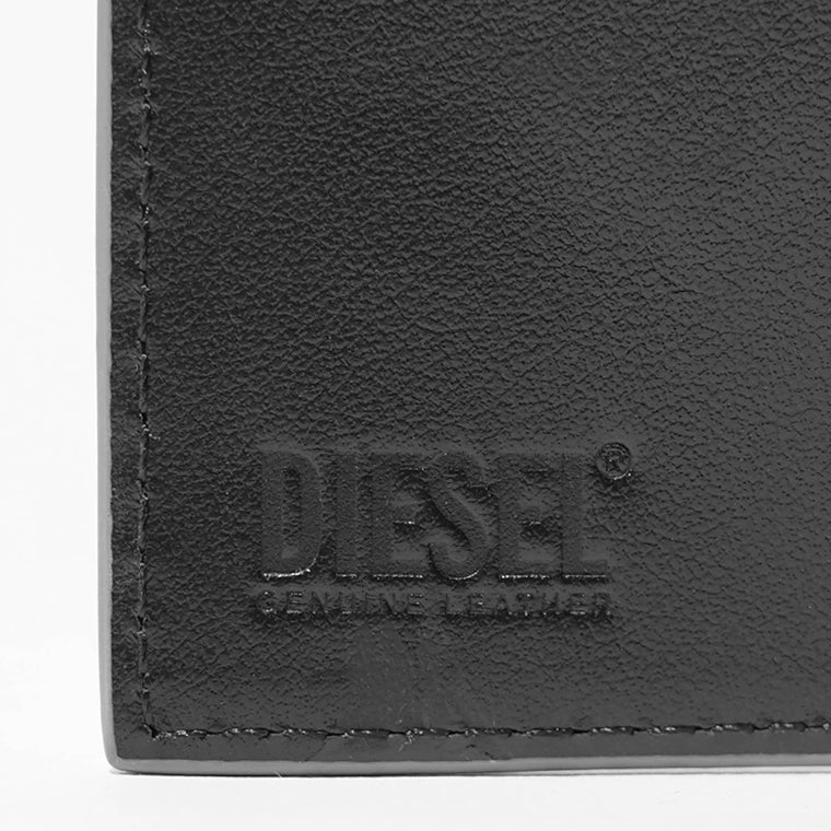 DIESEL レディース メンズ 3つ折り財布 1DR TRI FOLD COIN XS II X09887 PS202 シルバー H0535