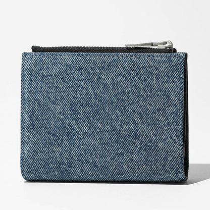 DIESEL レディース 2つ折り財布 1DR BI FOLD ZIP II X09888 P1730 ブルー H8457