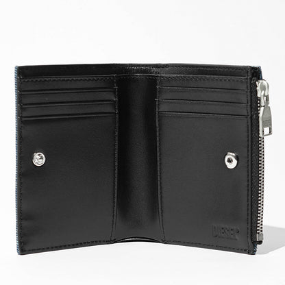 DIESEL レディース 2つ折り財布 1DR BI FOLD ZIP II X09888 P1730 ブルー H8457