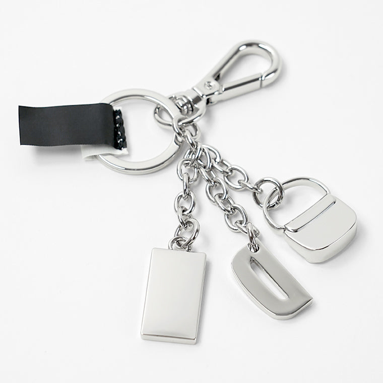 DIESEL メンズ レディース キーリング 1DR KEY MULTICHARM X10209 P6471 シルバー HA060