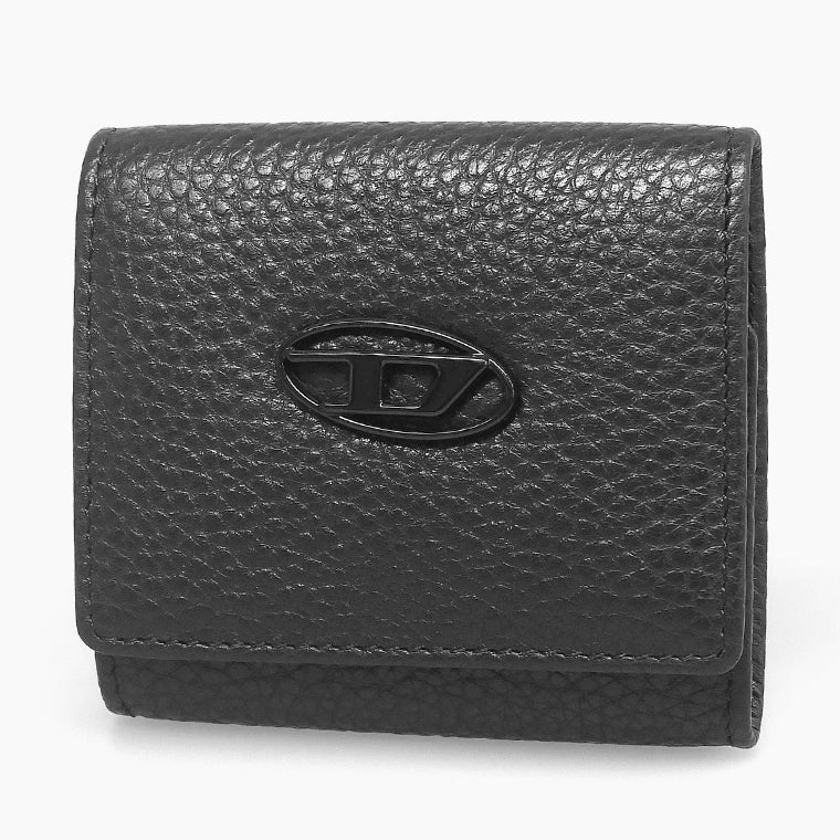 DIESEL メンズ コインケース HISSU EVO COIN CASE X10300 P0685 ブラック T8013