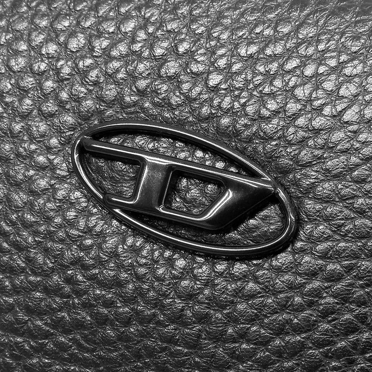 DIESEL メンズ コインケース HISSU EVO COIN CASE X10300 P0685 ブラック T8013