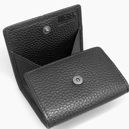 DIESEL メンズ コインケース HISSU EVO COIN CASE X10300 P0685 ブラック T8013