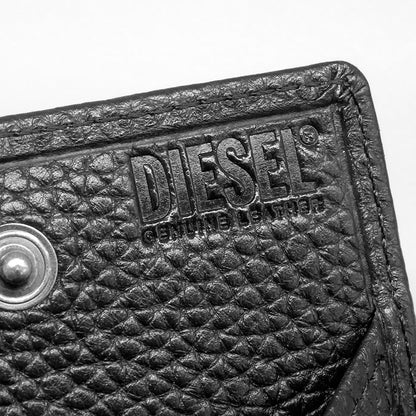 DIESEL メンズ コインケース HISSU EVO COIN CASE X10300 P0685 ブラック T8013