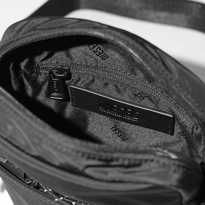 DIESEL メンズ レディース ショルダーバッグ D PACK CROSSBODY X X10310 P8166 ブラック T8013