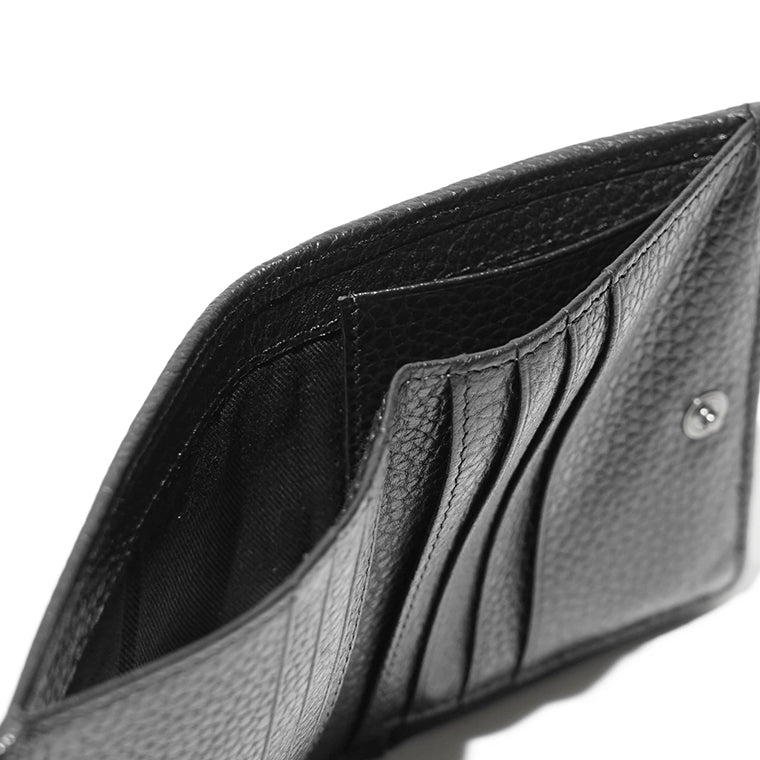 DIESEL メンズ 2つ折り財布 HISSU EVO BI FOLD ZIP L X10384 P0685 ブラック T8013