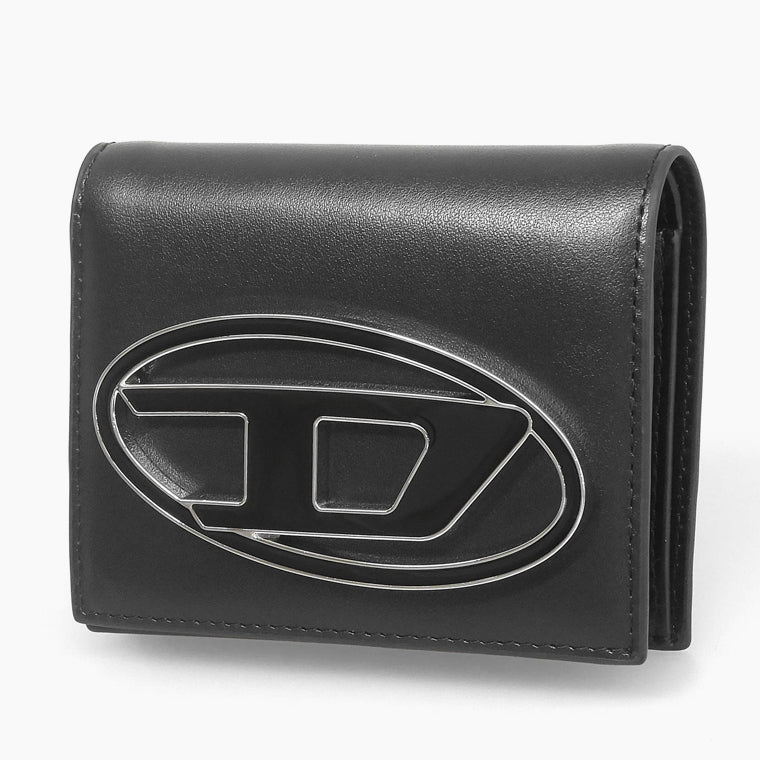 DIESEL レディース 2つ折り財布 1DR BI FOLD III X10390 PR818 ブラック T8013