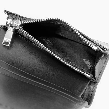 DIESEL レディース 2つ折り財布 1DR BI FOLD III X10390 PR818 ブラック T8013