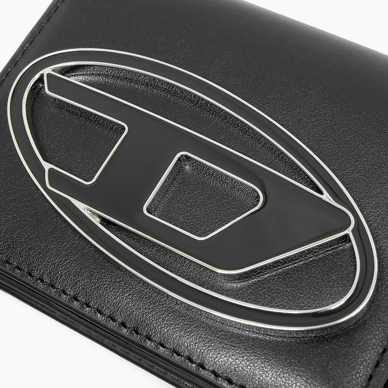 DIESEL レディース 2つ折り財布 1DR BI FOLD III X10390 PR818 ブラック T8013