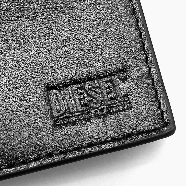 DIESEL レディース 2つ折り財布 1DR BI FOLD III X10390 PR818 ブラック T8013