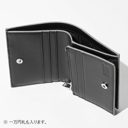 DIESEL レディース 2つ折り財布 1DR BI FOLD III X10390 PS202 シルバー H0535