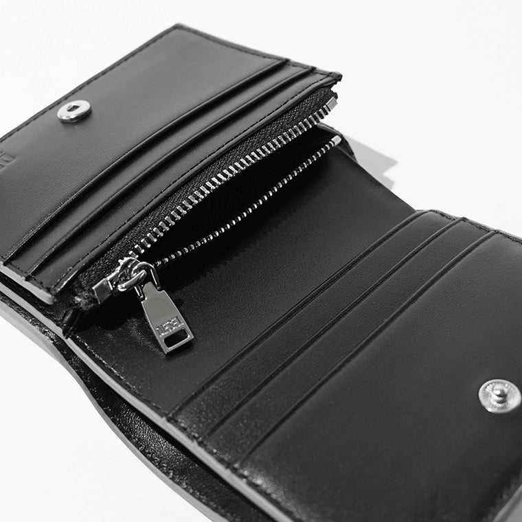 DIESEL レディース 2つ折り財布 1DR BI FOLD III X10390 PS202 シルバー H0535