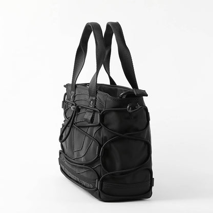 DIESEL メンズ レディース トートバッグ TECH D TOTE S X X10411 P8774 ブラック T8011