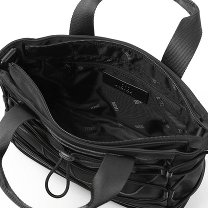 DIESEL メンズ レディース トートバッグ TECH D TOTE S X X10411 P8774 ブラック T8011