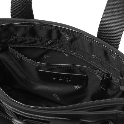 DIESEL メンズ レディース トートバッグ TECH D TOTE S X X10411 P8774 ブラック T8011