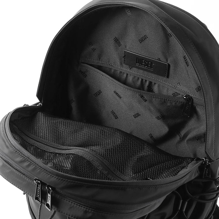 DIESEL メンズ レディース バックパック TECH D BACKPACK X X10631 P8774 ブラック T8011