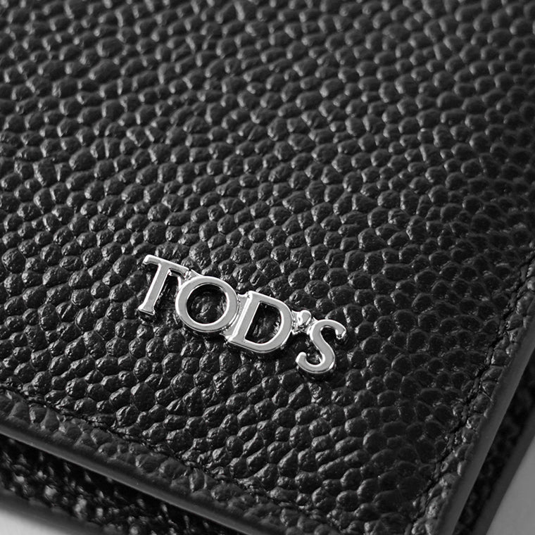 TOD'S メンズ 2つ折り財布 XAMLTTBB300UGA ブラック B999