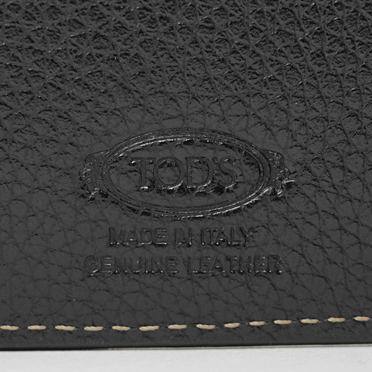 TOD'S レディース 2つ折り財布 XAWDBNB3300XSO ブラック B999