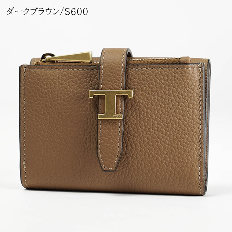 TOD'S レディース 3つ折り財布 XAWTIMB5200WKA