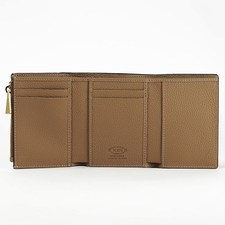 TOD'S レディース 3つ折り財布 XAWTIMB5200WKA