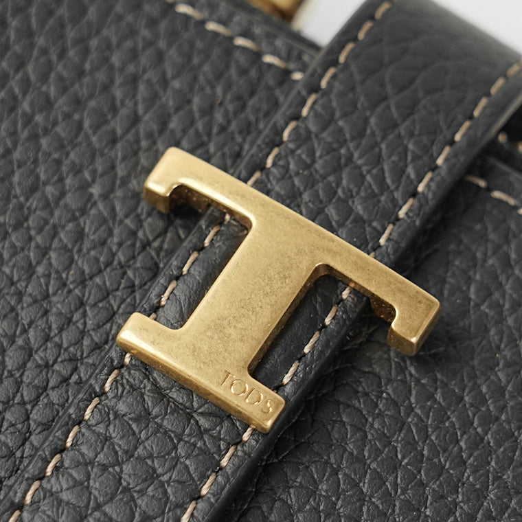 TOD'S レディース 3つ折り財布 XAWTIMB5200WKA ブラック B999