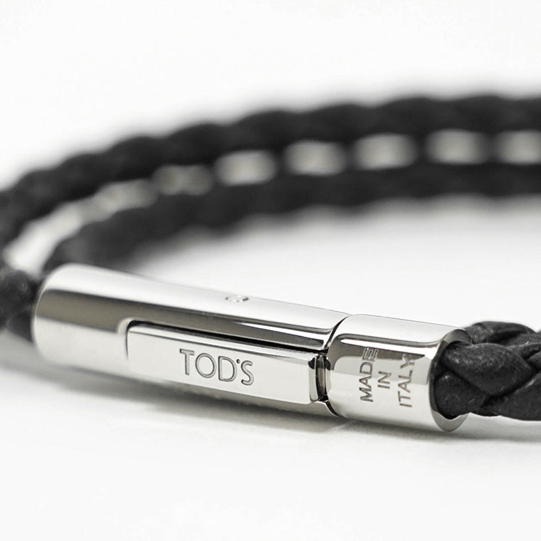 トッズ TOD'S メンズ ブレスレット XEMB1900200FLR ブラック ダーク