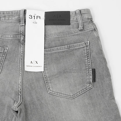ARMANI EXCHANGE メンズ ジーンズ XM000049 AF14369 LIGHT GREY DENIM ウォッシュライトグレー M8002