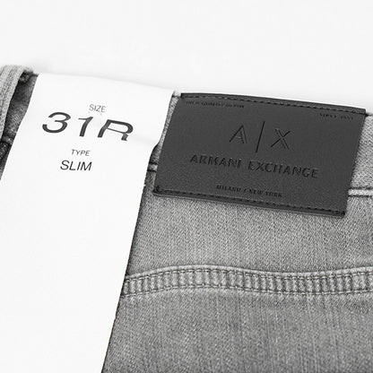 ARMANI EXCHANGE メンズ ジーンズ XM000049 AF14369 LIGHT GREY DENIM ウォッシュライトグレー M8002