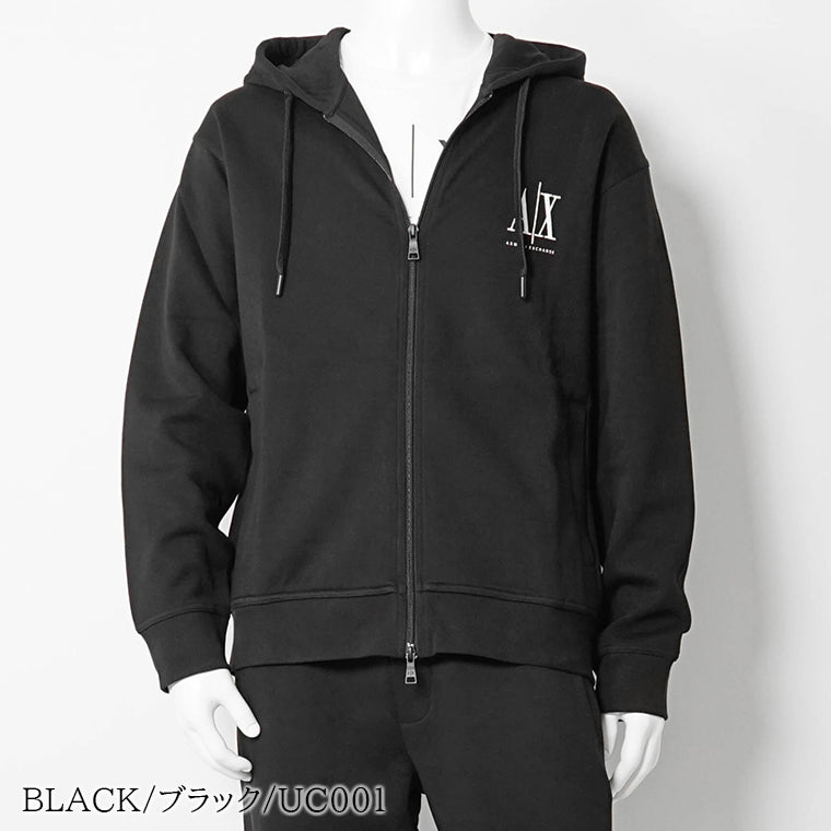 ARMANI EXCHANGE メンズ ジップアップパーカー XM000371 AF10818 3カラー