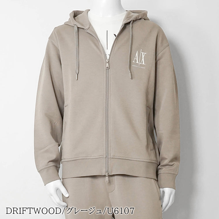 ARMANI EXCHANGE メンズ ジップアップパーカー XM000371 AF10818 3カラー