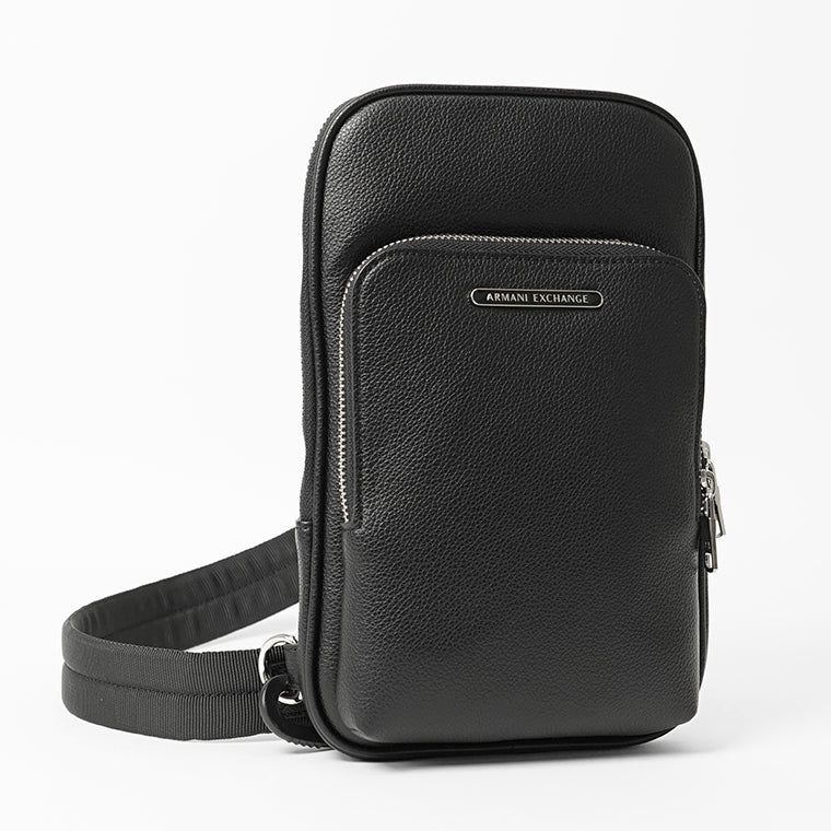 ARMANI EXCHANGE メンズ レディース ショルダーバッグ XM000843 AF12134 BLACK ブラック UC001