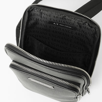 ARMANI EXCHANGE メンズ レディース ショルダーバッグ XM000843 AF12134 BLACK ブラック UC001