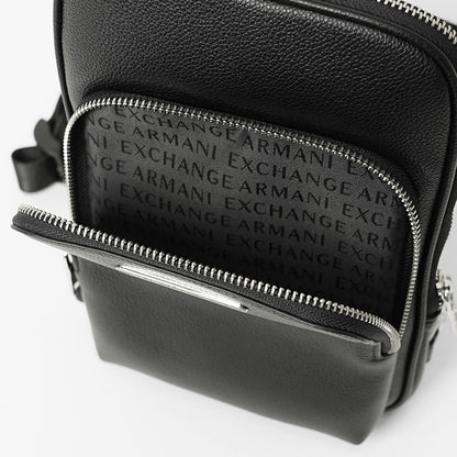 ARMANI EXCHANGE メンズ レディース ショルダーバッグ XM000843 AF12134 BLACK ブラック UC001