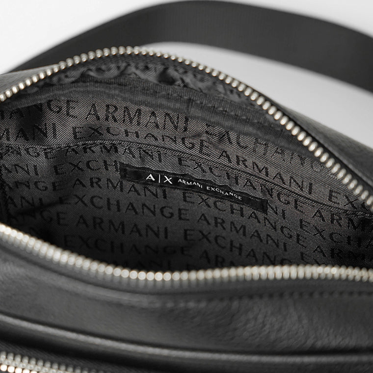 ARMANI EXCHANGE メンズ レディース ショルダーバッグ XM000847 AF12134 BLACK ブラック UC001
