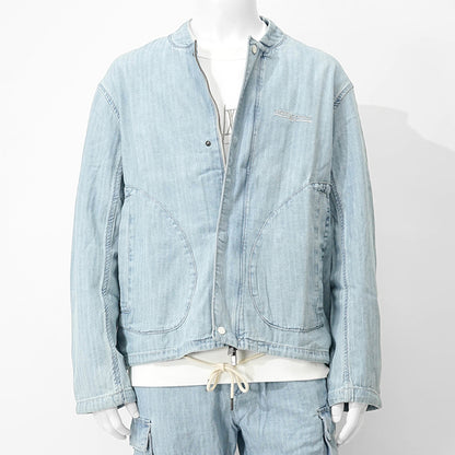 ARMANI EXCHANGE メンズ デニムジャケット XM000945 AF13142 LIGHT BLUE DENIM ウォッシュライトブルー MB003