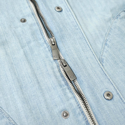 ARMANI EXCHANGE メンズ デニムジャケット XM000945 AF13142 LIGHT BLUE DENIM ウォッシュライトブルー MB003