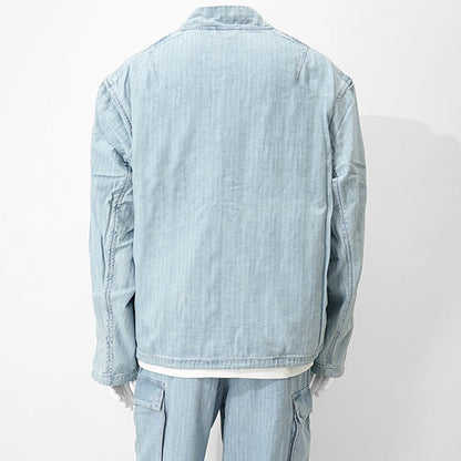 ARMANI EXCHANGE メンズ デニムジャケット XM000945 AF13142 LIGHT BLUE DENIM ウォッシュライトブルー MB003