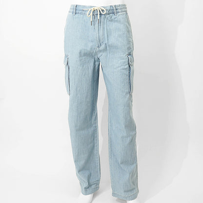 ARMANI EXCHANGE メンズ デニムカーゴパンツ XM000946 AF13142 LIGHT BLUE DENIM ウォッシュライトブルー MB003