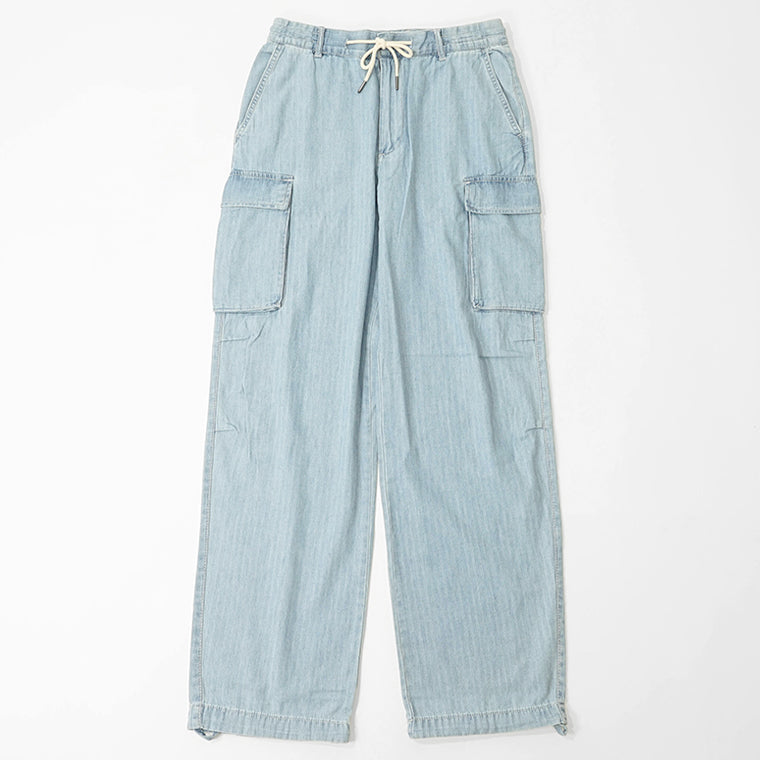 ARMANI EXCHANGE メンズ デニムカーゴパンツ XM000946 AF13142 LIGHT BLUE DENIM ウォッシュライトブルー MB003