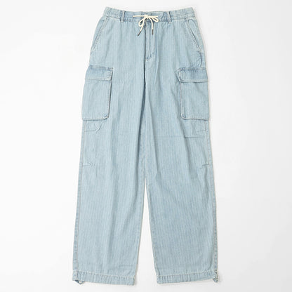 ARMANI EXCHANGE メンズ デニムカーゴパンツ XM000946 AF13142 LIGHT BLUE DENIM ウォッシュライトブルー MB003