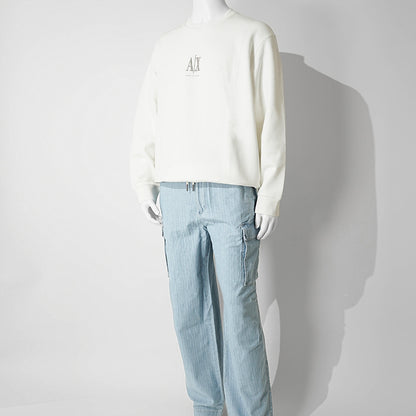 ARMANI EXCHANGE メンズ デニムカーゴパンツ XM000946 AF13142 LIGHT BLUE DENIM ウォッシュライトブルー MB003