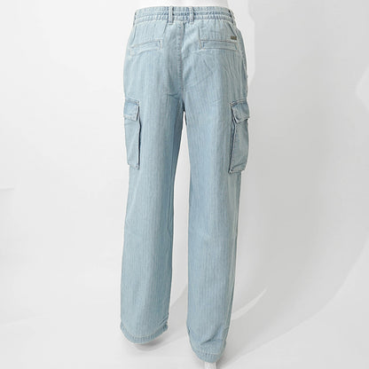 ARMANI EXCHANGE メンズ デニムカーゴパンツ XM000946 AF13142 LIGHT BLUE DENIM ウォッシュライトブルー MB003