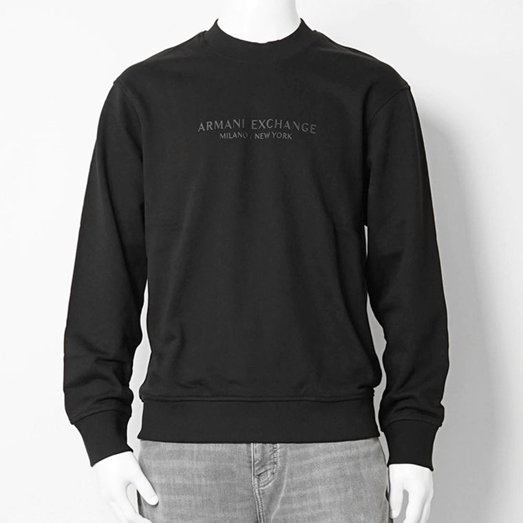 ARMANI EXCHANGE メンズ スウェットシャツ XM001284 AF20934 BLACK ブラック UC001